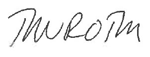 Tom Wroth Signature